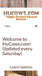 Mobile Screenshot of hucows.com